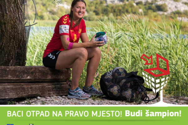 Baci otpad na pravo mjesto, budi šampion