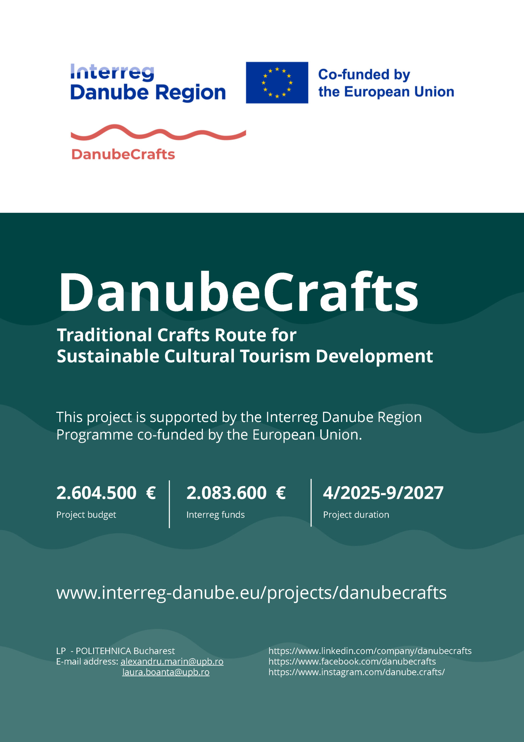 DANUBE CRAFTS 2025-2027