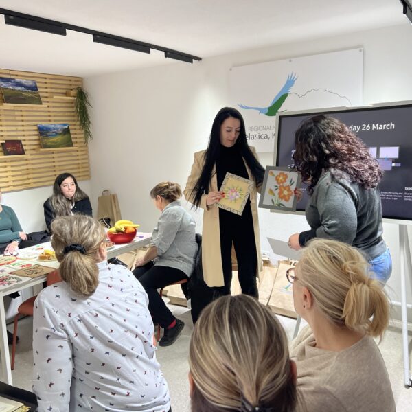 Održane radionice tradicionalnog veza u okviru projekta DanubeCrafts