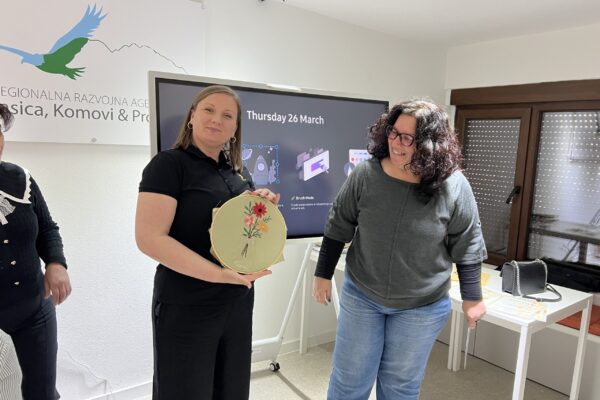 Traditional Embroidery Workshops Held within the Danube Crafts Project