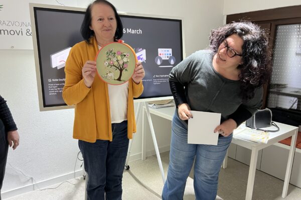 Traditional Embroidery Workshops Held within the Danube Crafts Project