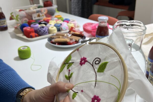 Traditional Embroidery Workshops Held within the Danube Crafts Project