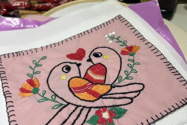 Traditional Embroidery Workshops Held within the Danube Crafts Project