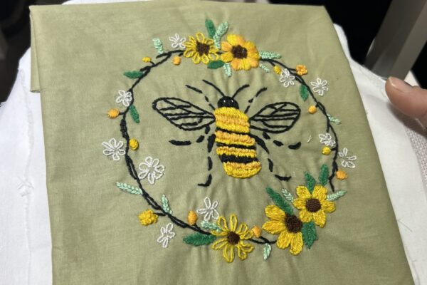 Traditional Embroidery Workshops Held within the Danube Crafts Project