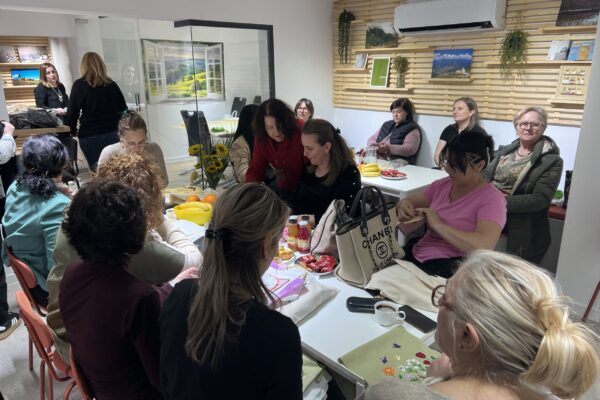 Traditional Embroidery Workshops Held within the Danube Crafts Project