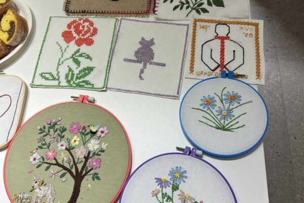 Traditional Embroidery Workshops Held within the Danube Crafts Project